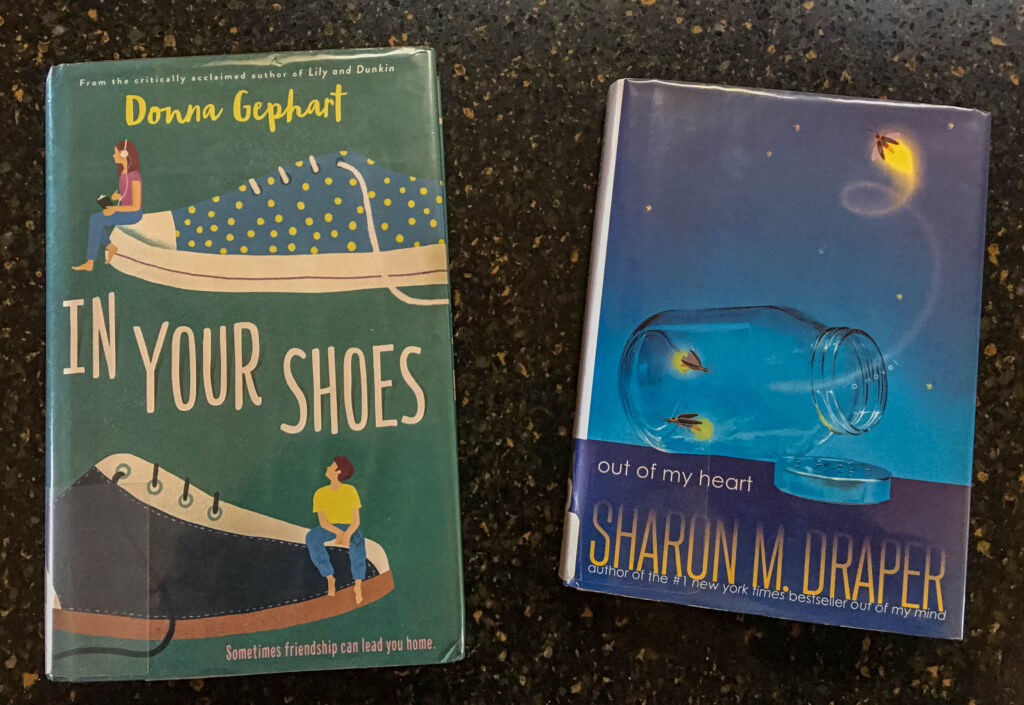 Light middle-grade books about disability that are also thought-provoking and entertaining, by authors I love.