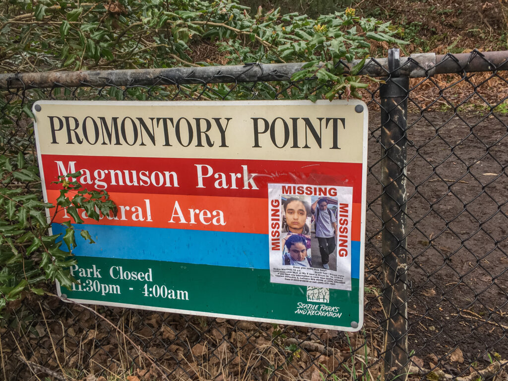 Promontory Point at Magnuson Park.