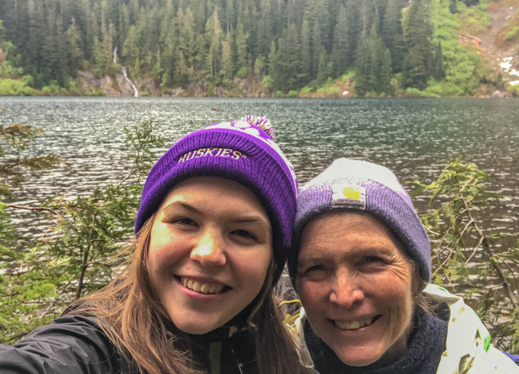 Selfie at the lake. What's not to love?