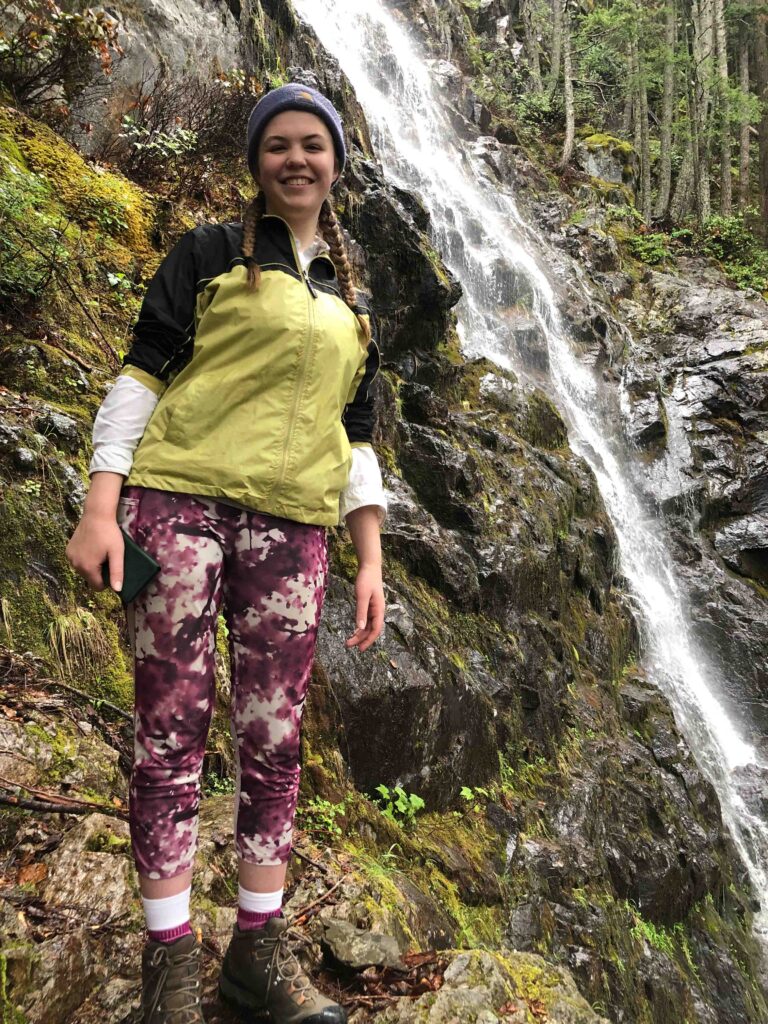 The joy on my daughter's face, when we reached the Falls, was worth the three rest stops it took to get there. I thought back to all the hikes we did with her as a youngster. Now that she's an adult, she's come full circle. I couldn't be happier.