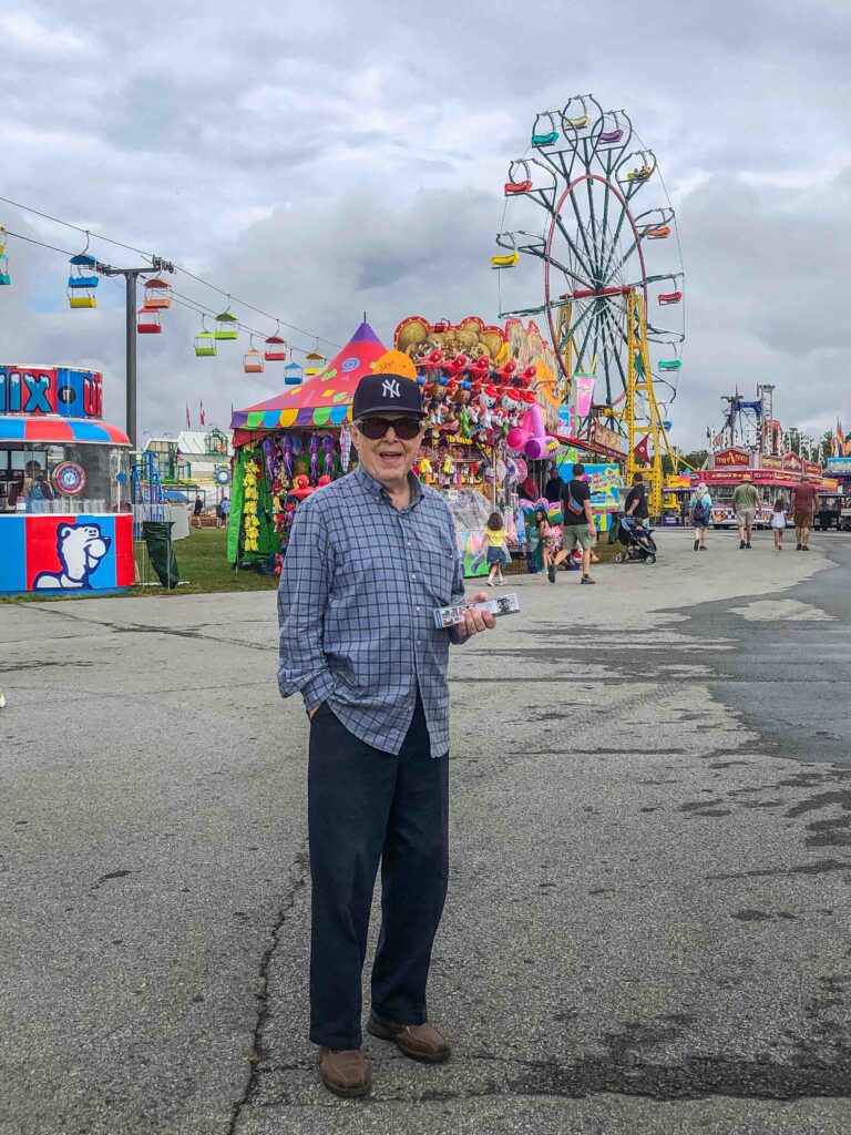 My father, a die-hard Yankees fan, treated us all to tickets. He was fascinated by all the colorful rides. And despite afternoon thunderstorms in the region, we had a dry visit.