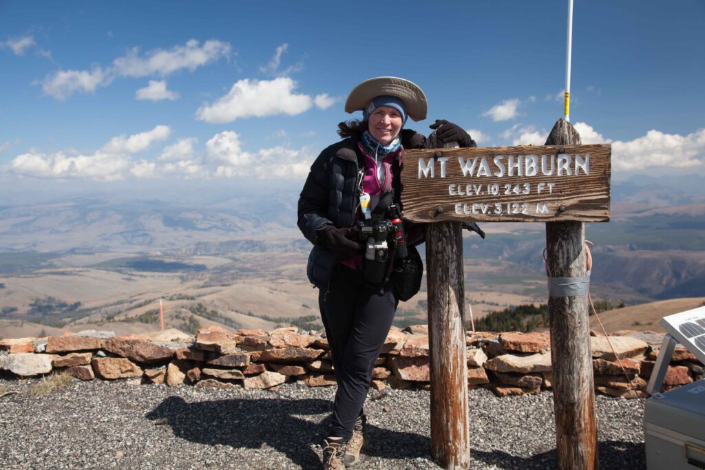 The more active you are, the more protein you need. The author stands atop Mt. Washburn in Yellowstone National Park.