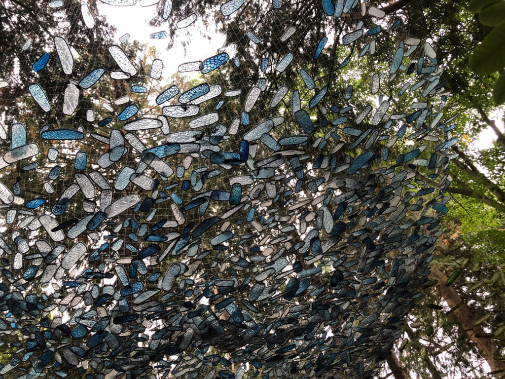 On a visit to the Arboretum, a friend and I stopped to learn about a public art offering. Wherever you go, there's beauty to behold.