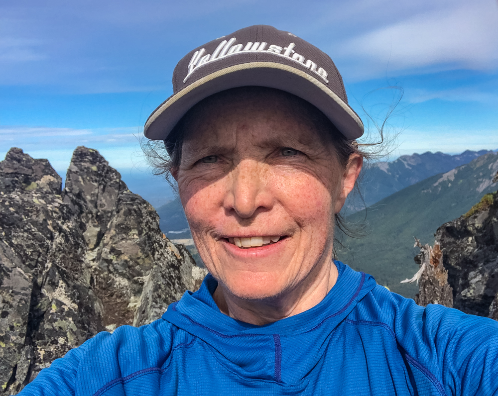 What's on your joy checklist? Hiking new-to-me places would be high on my list. Here I take a selfie from McClellan Butte on September 21, 2024.