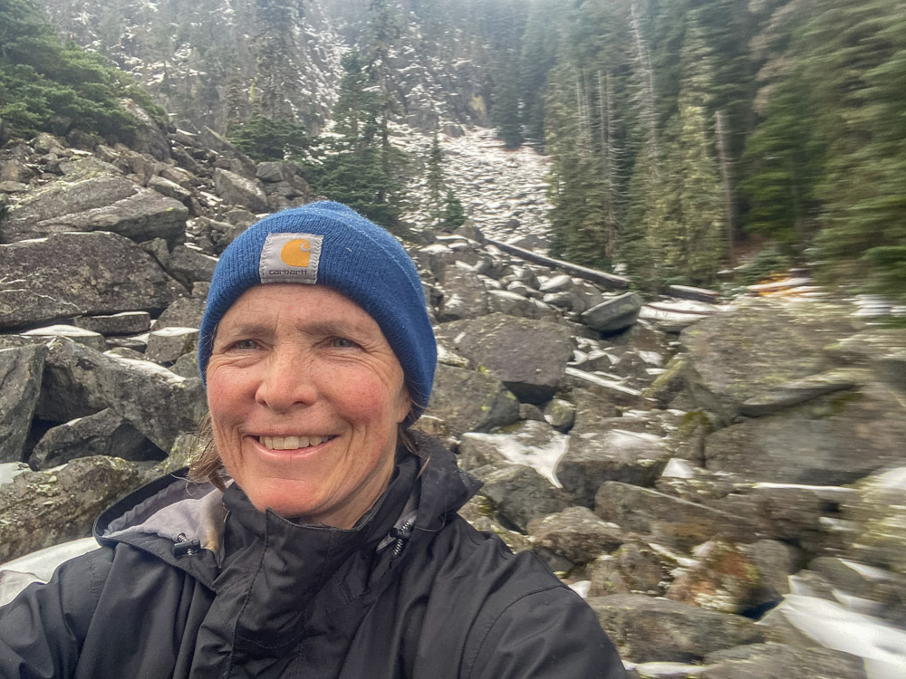 On a day that had everything, I had all the right gear. My Election Day hike to Thompson and Granite Lakes couldn't have been any better.