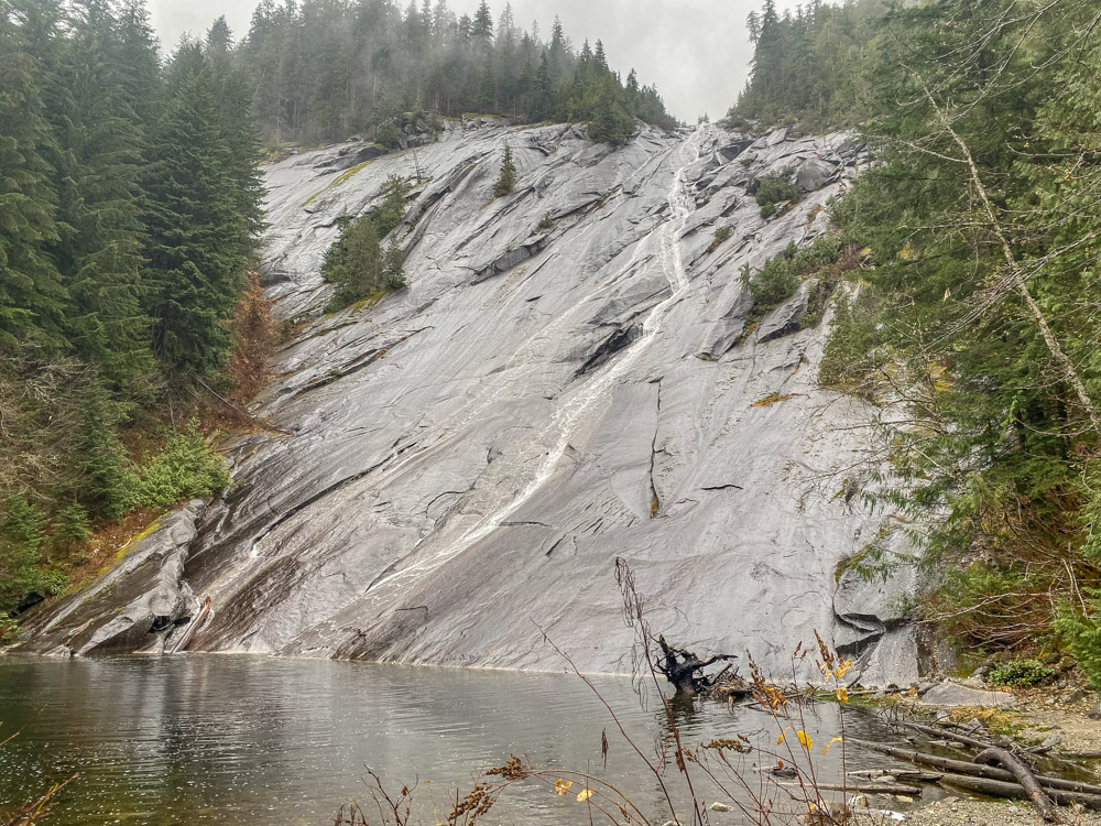 Our lunch spot was at Otter Falls and Lipsy Lake. I shared how grateful I was for the four of them joining me on my mentored lead hike.